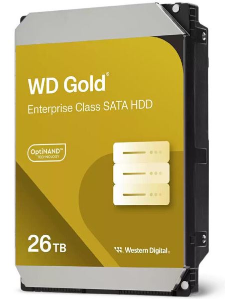 Western Digital выпускает новые жёсткие диски объёмом 26 ТБ и 32 ТБ