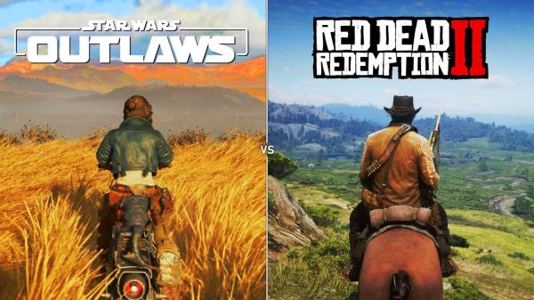 Ubisoft зачем-то пытается удалить видео сравнение деталей в Star Wars: Outlaws и Red Dead Redemption 2