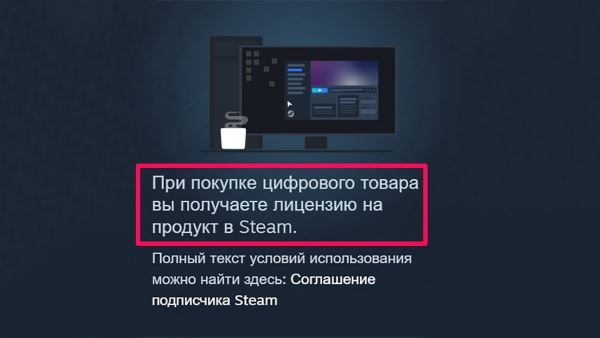 Steam начал предупреждать игроков о приобретении «лицензии» на продукт, а не самой игры